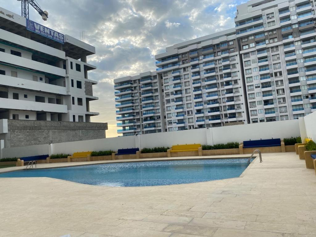 Magnifico Apartamento Con Vista Y Salida Al Mar Санта Марта Екстериор снимка