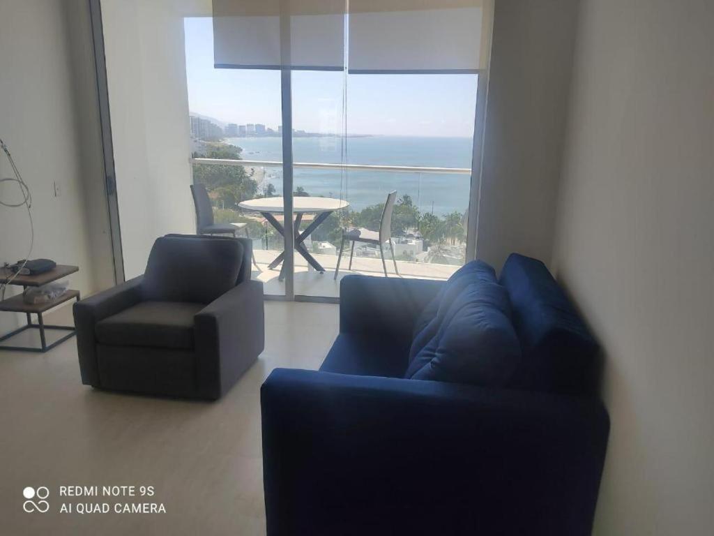 Magnifico Apartamento Con Vista Y Salida Al Mar Санта Марта Екстериор снимка